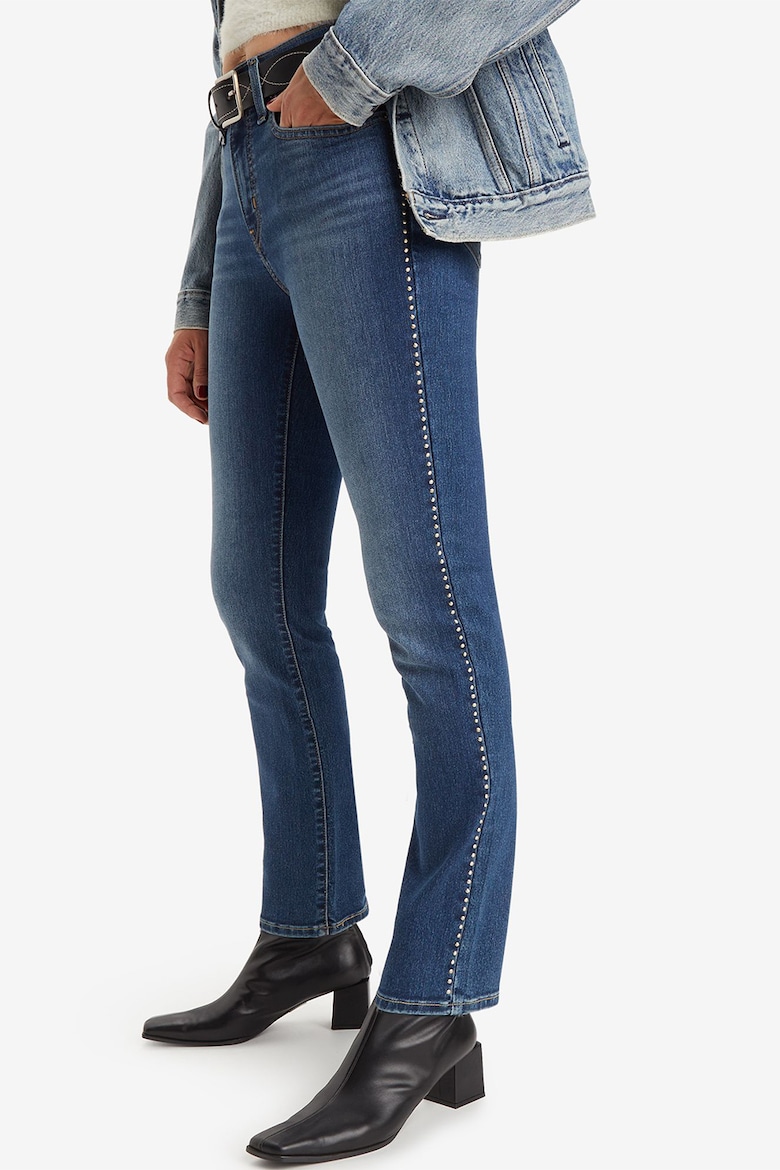 Прямые джинсы 724 с высокой талией Levi'S, синий
