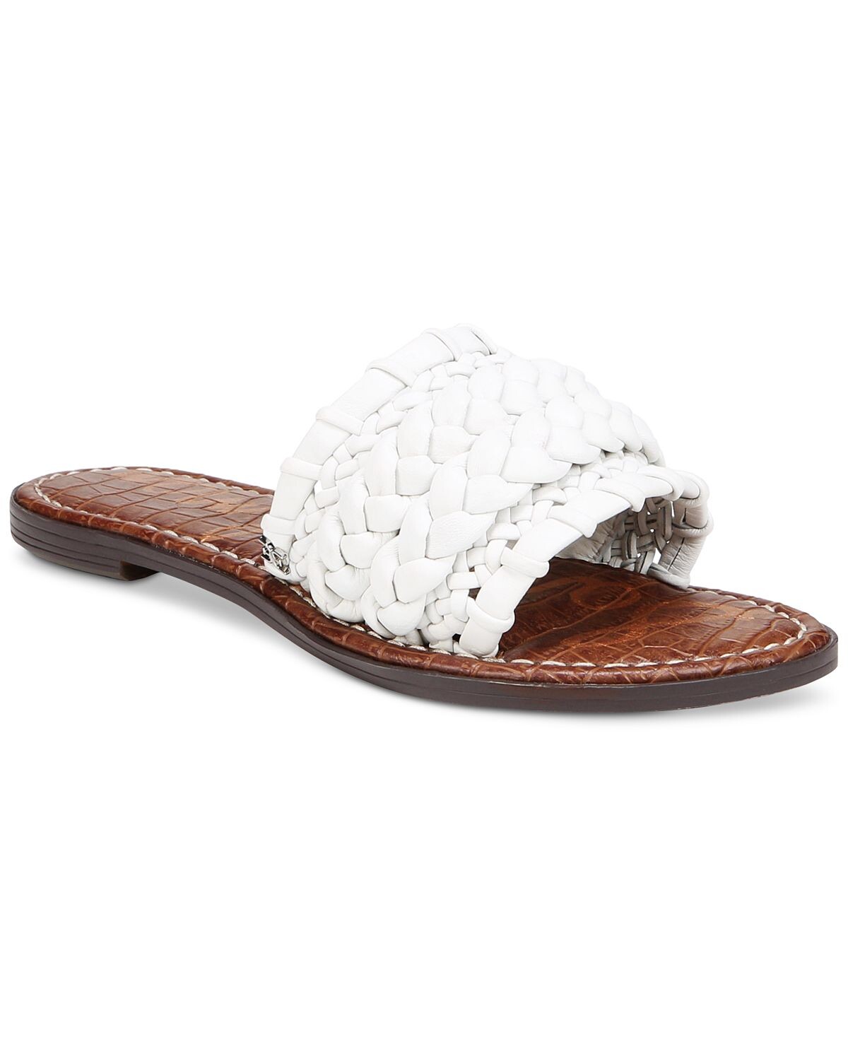 

Женские плетеные шлепанцы Giada Sam Edelman, белый