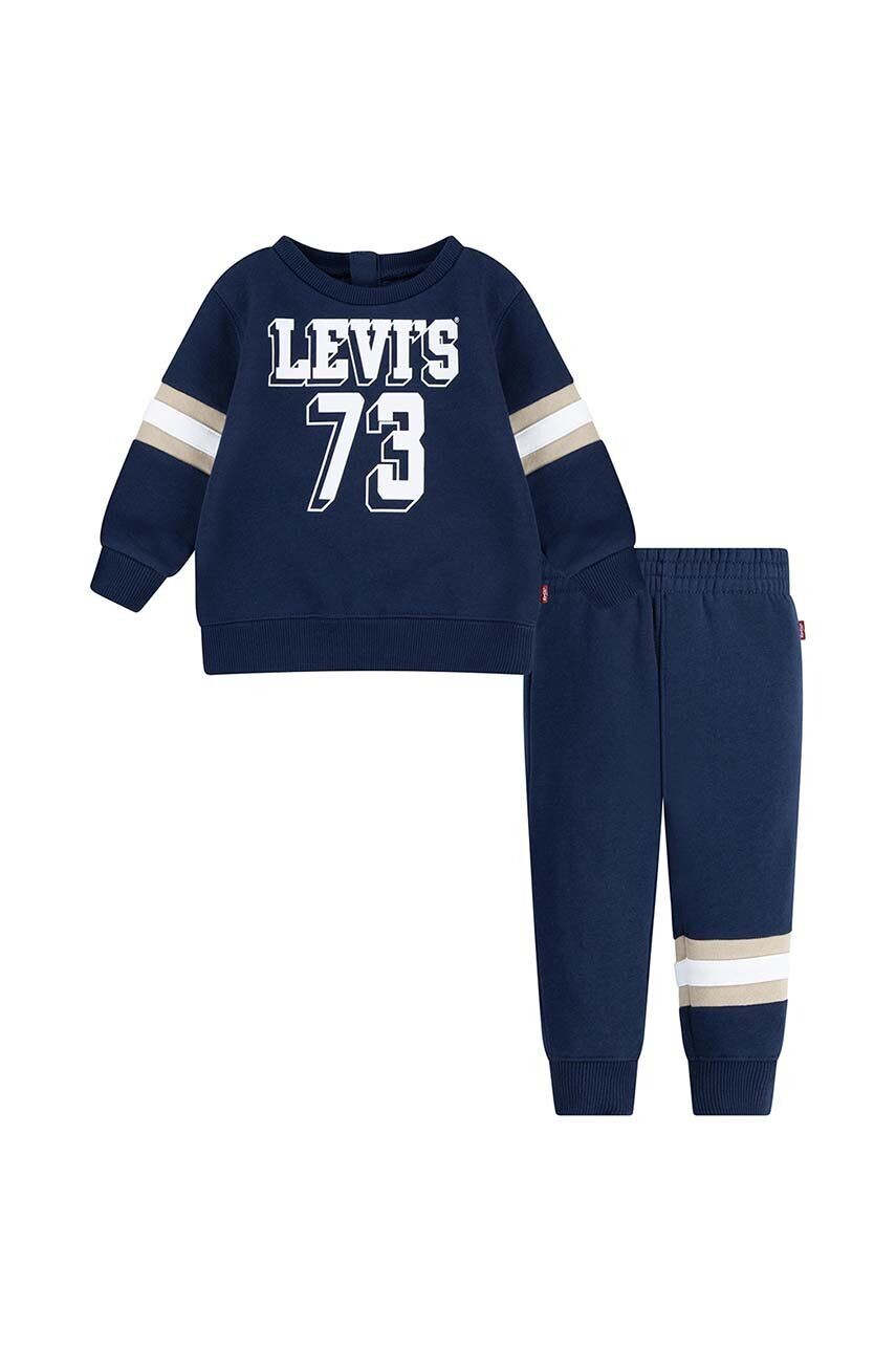 

Детский спортивный костюм Levi's VARSITY KNIT JOGGE, темно-синий