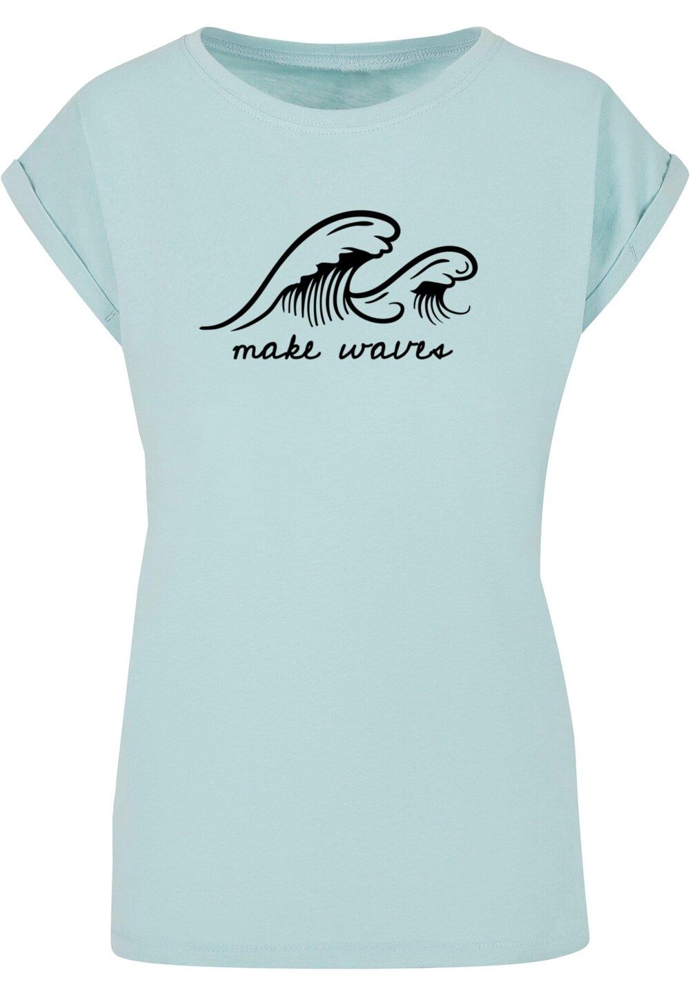 Рубашка Merchcode Summer - Make waves, опал