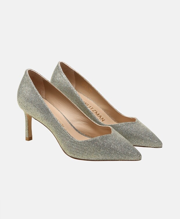 

ТУфли лодочки Stuart Weitzman, серебряный