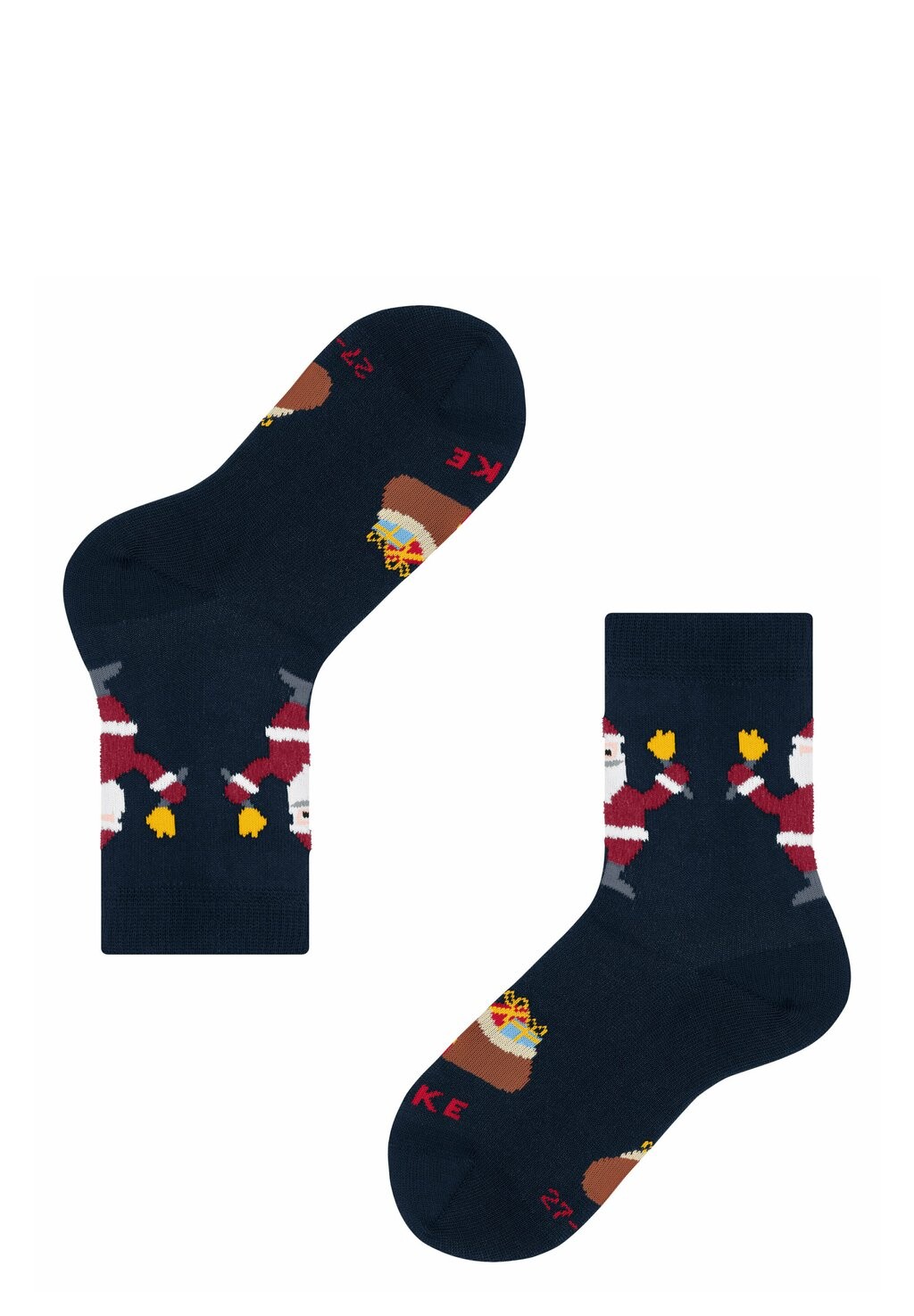 

Носки Happy Santa Органический хлопок FALKE, цвет marine