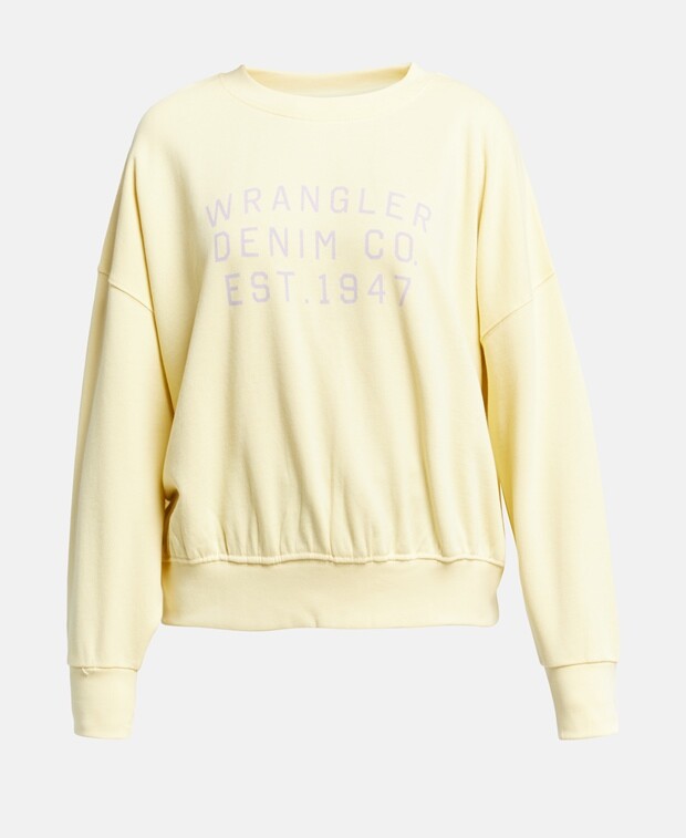 

Толстовка Wrangler, светло-желтого