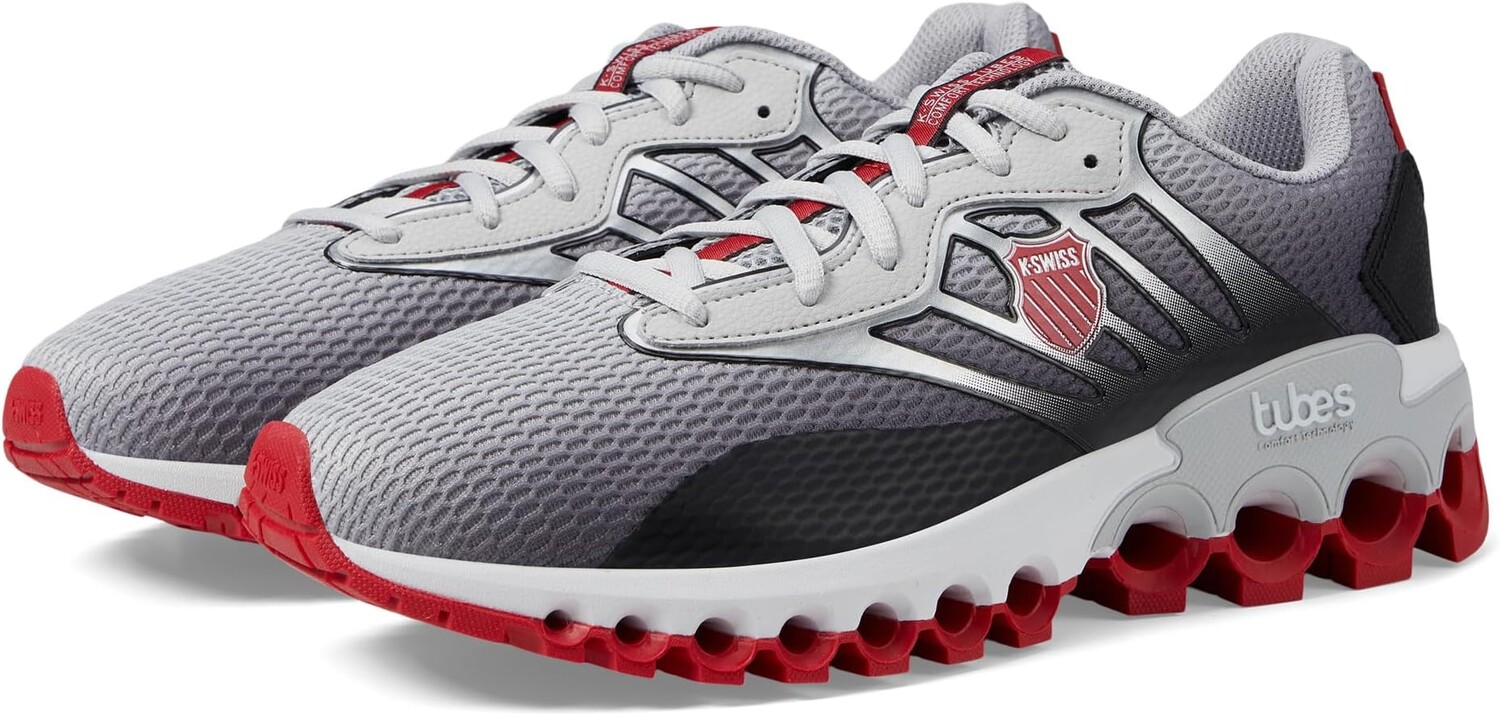 

Кроссовки Tubes Sport K-Swiss, цвет Gray/Black/Red