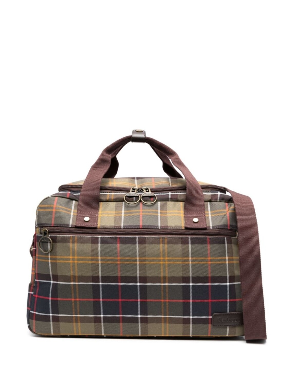 

Barbour сумка-тоут Torridon в клетку тартан, зеленый