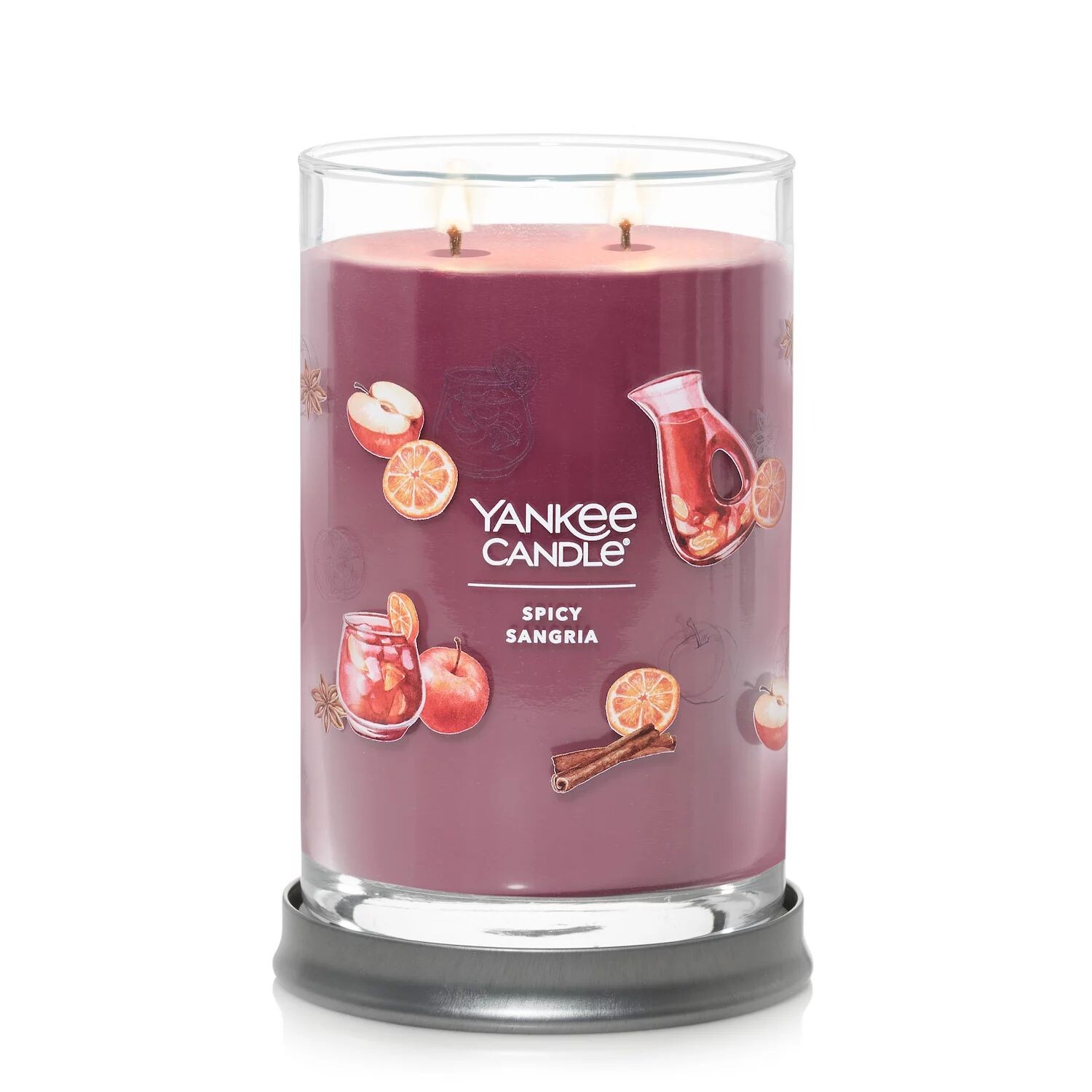 

Yankee Candle Пряная Сангрия, большая стаканная свеча с 2 фитилями