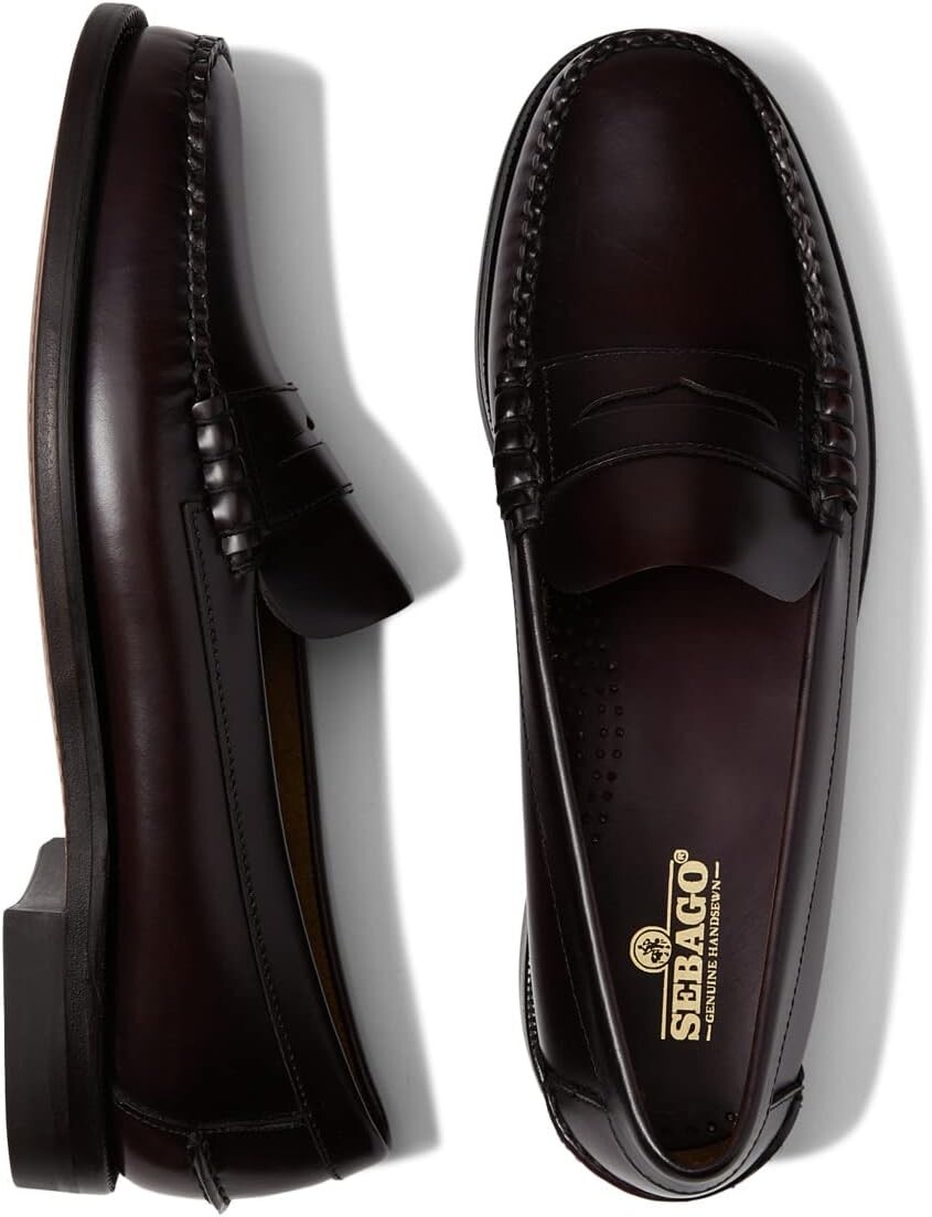 

Лоферы Sebago Classic Dan, цвет Brown Burgundy/Brown Chocolate