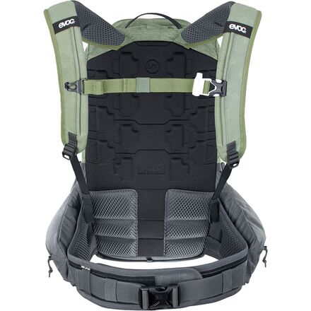 Защитный рюкзак Trail Pro 16 л Evoc, цвет Light Olive/Carbon Grey цена и фото