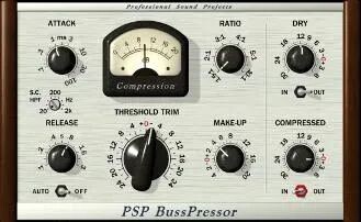 

Плагин сжатия PSP Audioware BussPressor VCA