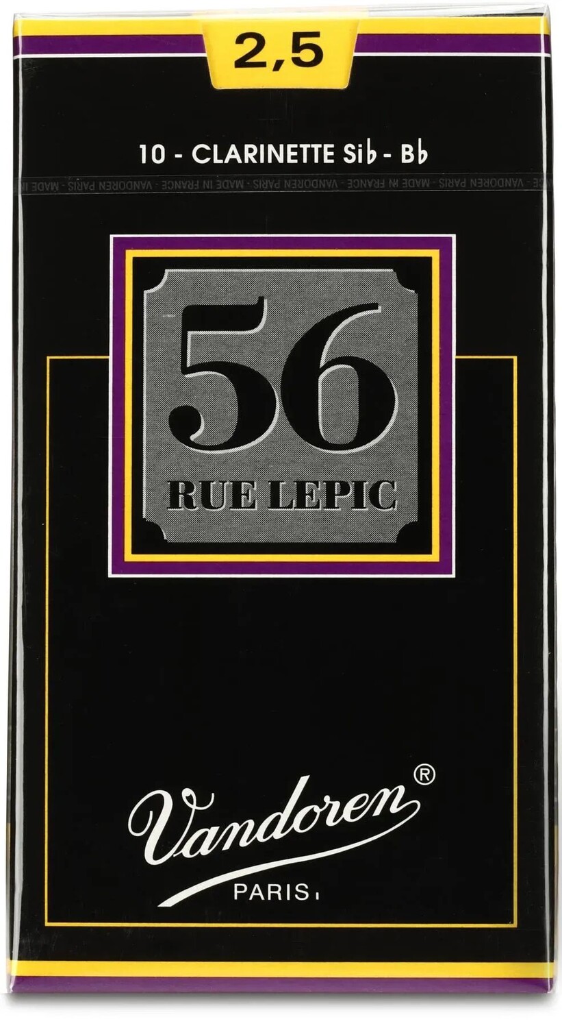 

Трость для кларнета Vandoren CR5025 56 Rue Lepic Bb — 2,5 (упаковка по 10 шт.)
