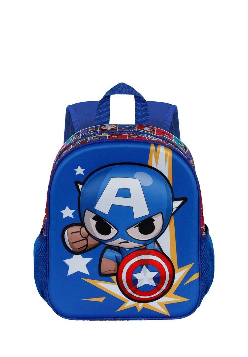 

Рюкзак CAPTAIN AMERICA PUNCH 3D SMALL Karactermania, синий