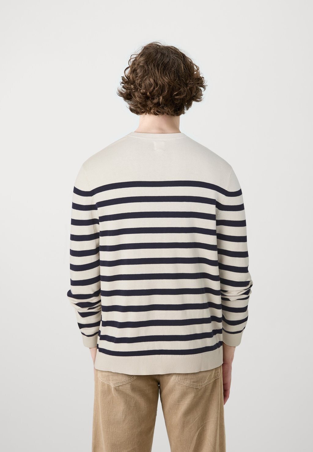 

Джемпер CORE CREW FEEDER STRIPE GAP, черный