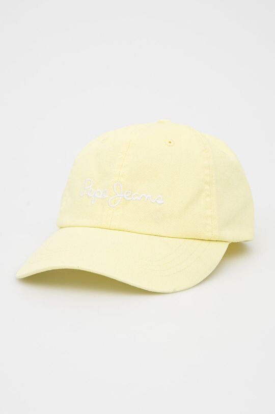 

Хлопковая кепка LUCIA CAP Pepe Jeans, желтый