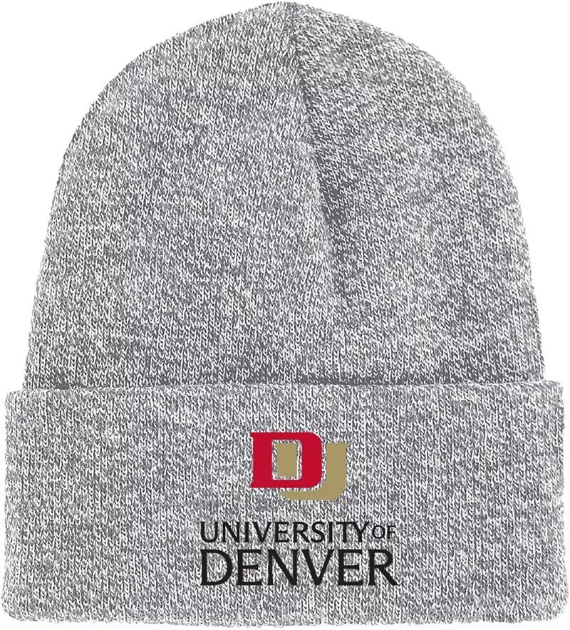 

Мужская серая вязаная шапка League-Legacy Denver Pioneers