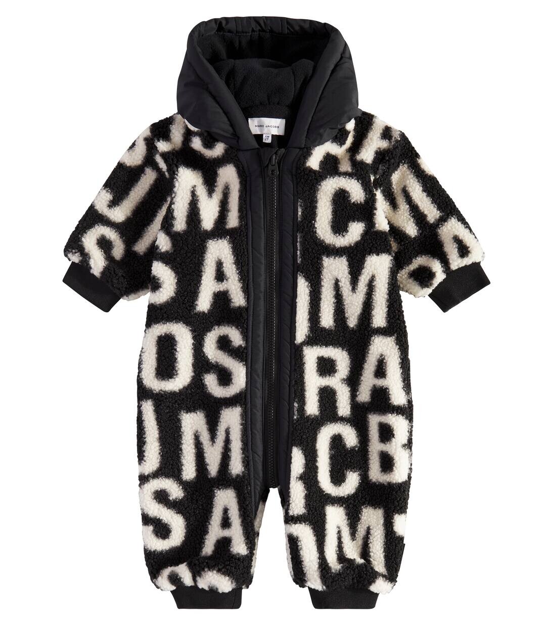 

Детский комбинезон с логотипом Marc Jacobs Kids, черный