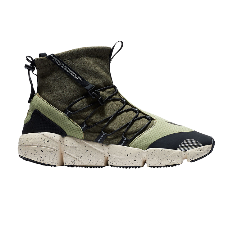 

Кроссовки Nike Air Footscape Mid Utility DM 'Neutral Olive', зеленый