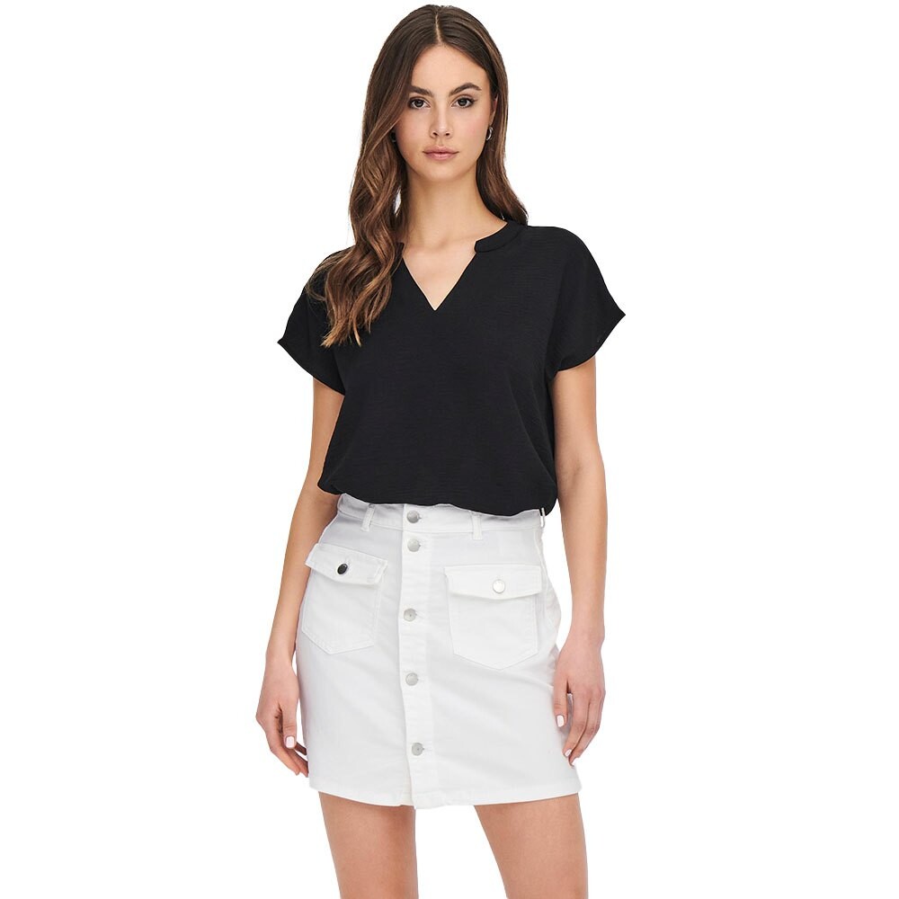 

Футболка Jdy Lion Short Sleeve V Neck, черный