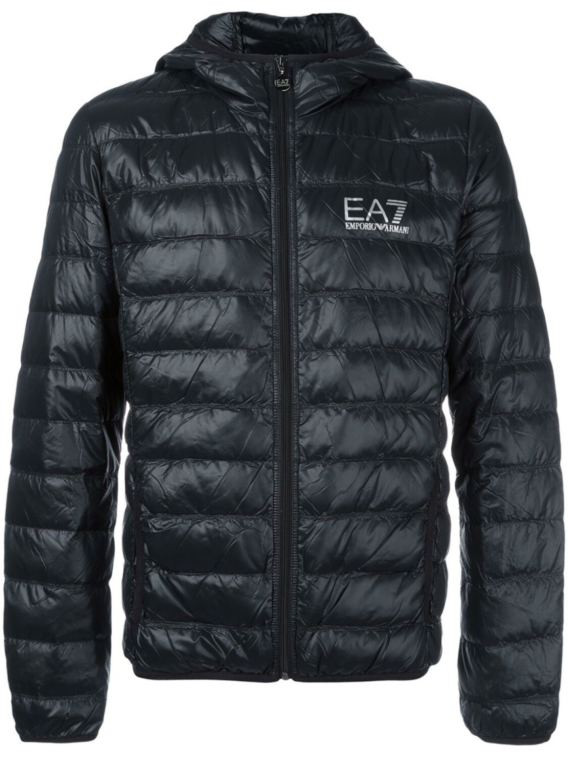 

Ea7 Emporio Armani пуховик на молнии, черный