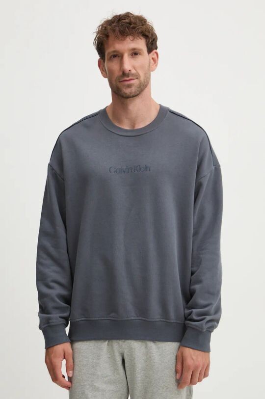 

Хлопковая толстовка для отдыха Calvin Klein Underwear, серый