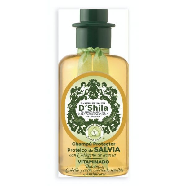 

Увлажняющий шампунь Champú Proteico De Salvia D'Shila, 300 мл