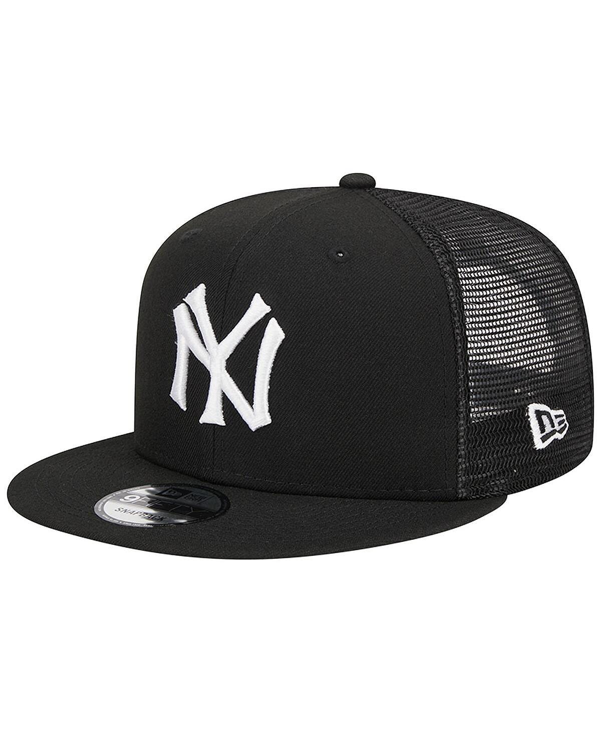 

Мужская черная бейсболка New York Yankees Trucker 9FIFTY Snapback New Era