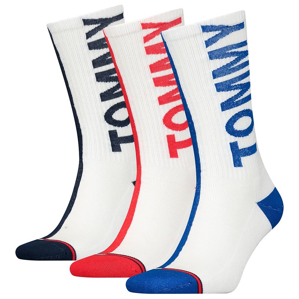 

Носки Toммy Hilfiger Th Uni Tj Giftbox Crew 3 шт, белый