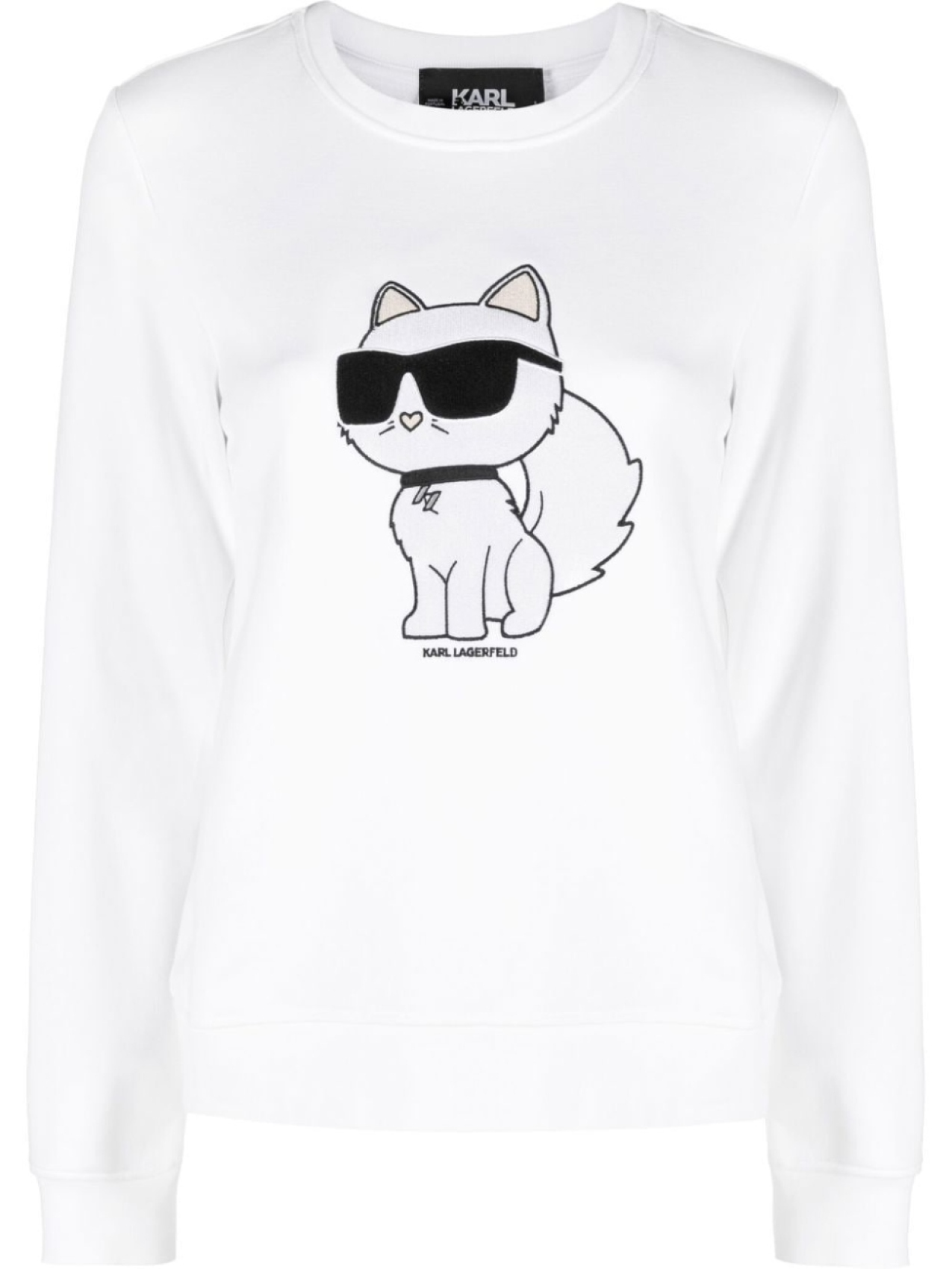 

Толстовка Ikonik 2.0 Choupette Karl Lagerfeld, белый