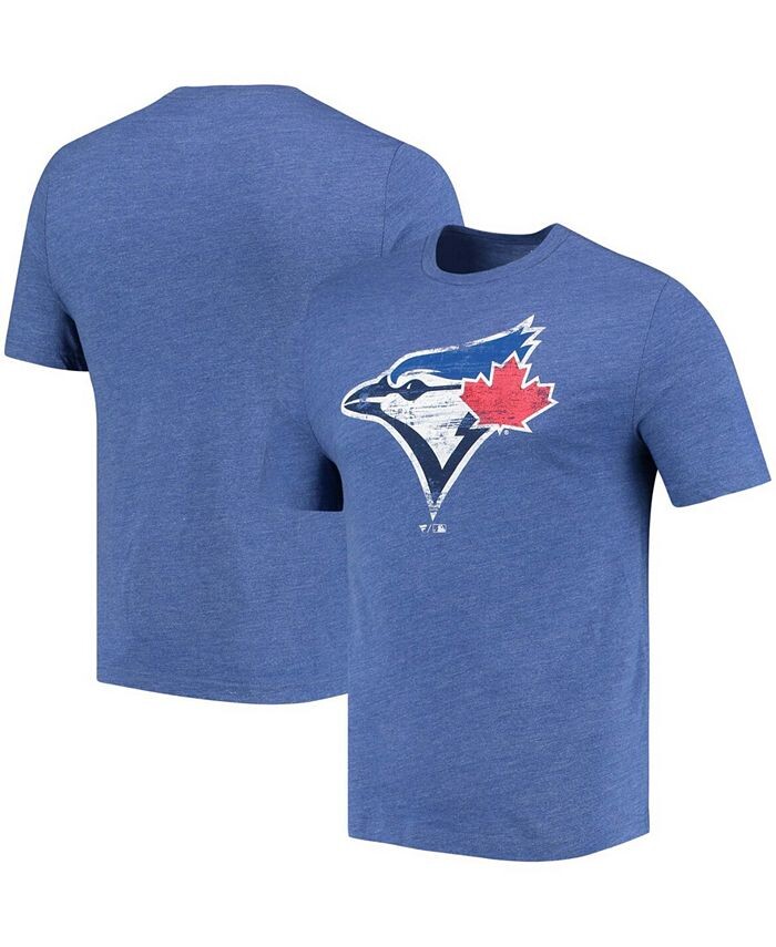 

Мужская футболка с логотипом Royal Toronto Blue Jays Weathered Tri-Blend с официальным логотипом Fanatics, синий