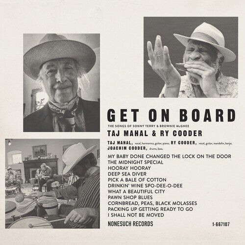 

Виниловая пластинка Mahal, Taj & Cooder, Ry - Get On Board
