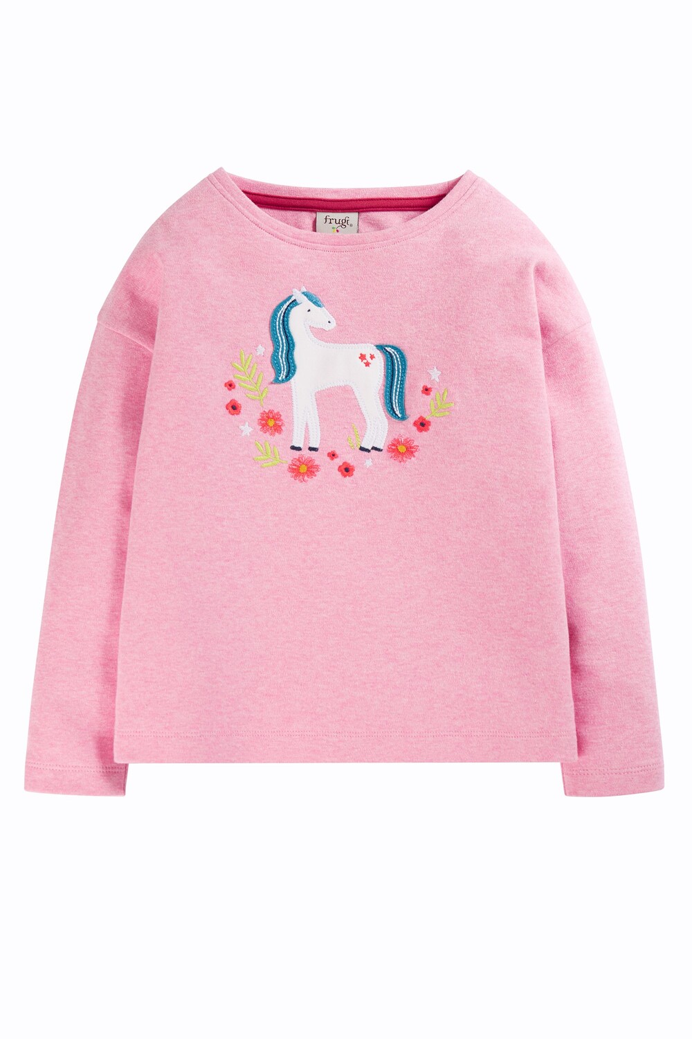 

Топ Bethany с аппликацией Frugi, розовый