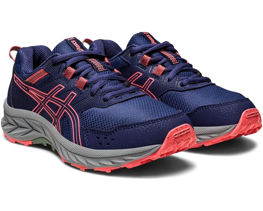 

Кроссовки Asics Pre Venture 9 GS, цвет Indigo Blue/Papaya