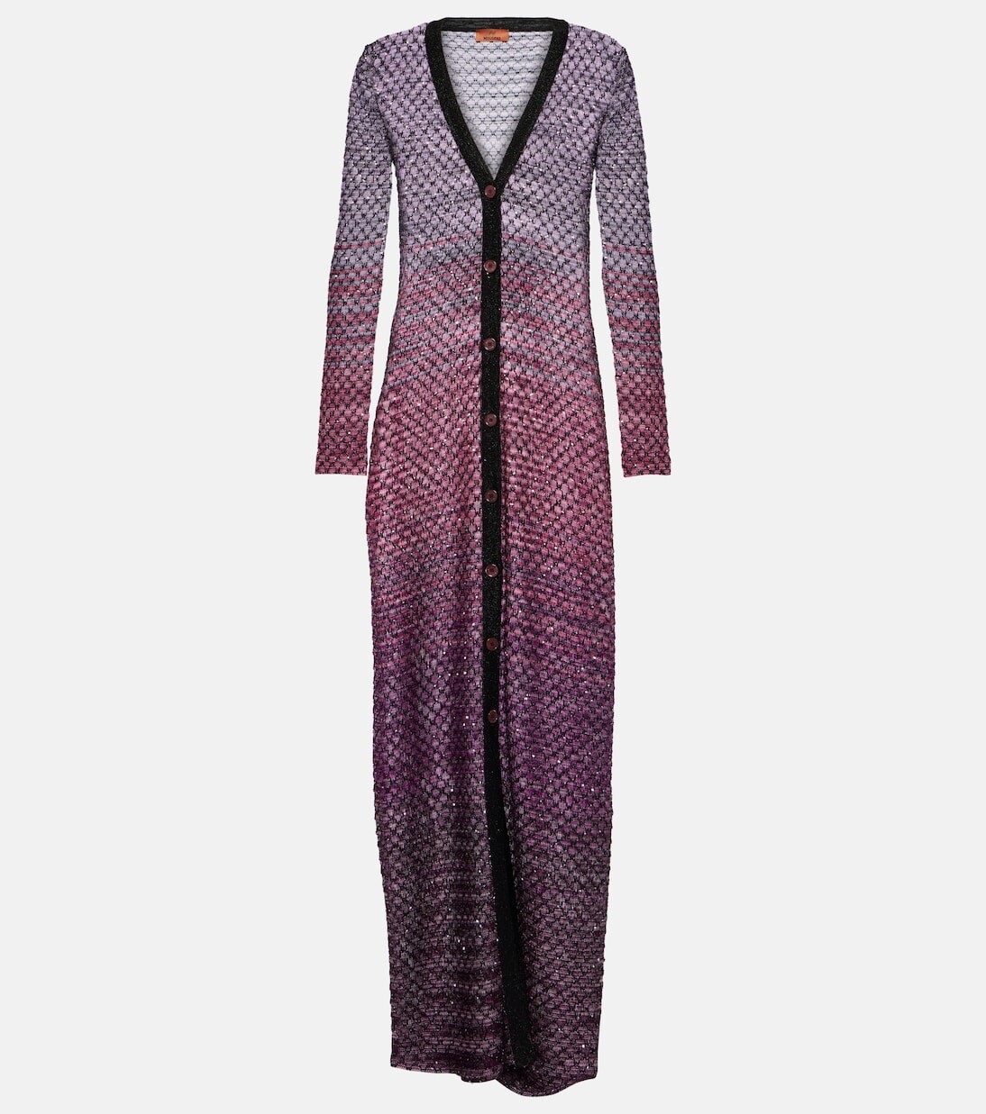 

Кардиган металлизированной вязки с пайетками Missoni, мультиколор