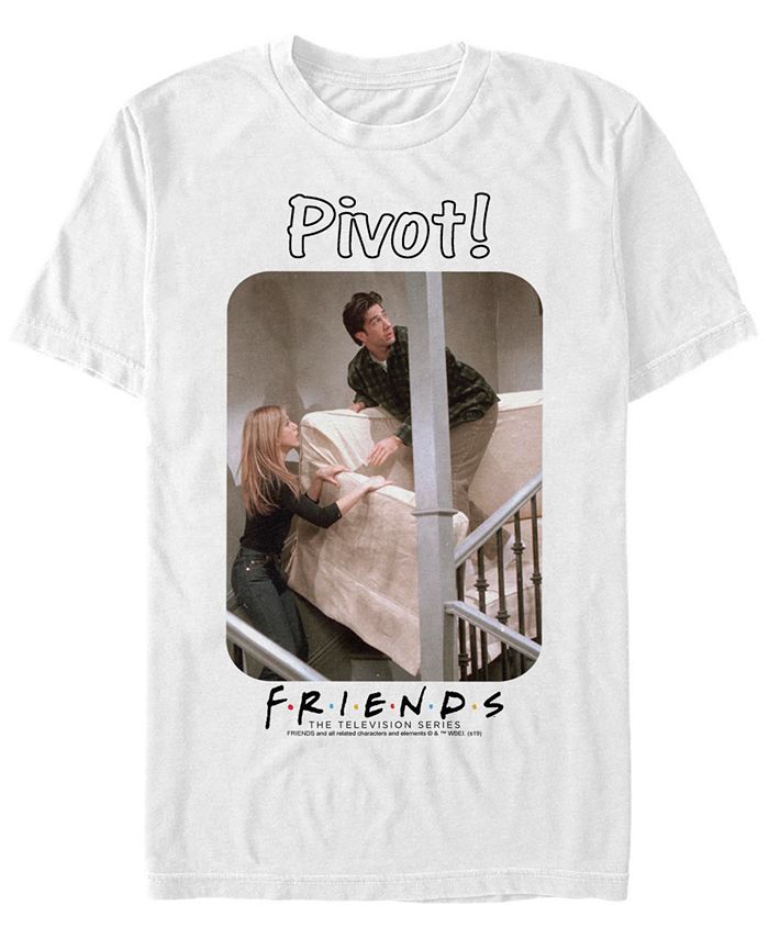 Мужская футболка Friends Pivot с коротким рукавом Fifth Sun, белый