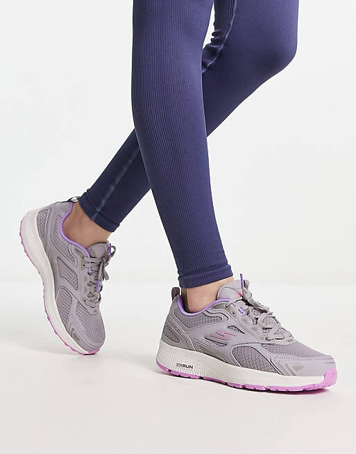 

Серые кроссовки для бега Skechers Go Run Consistent