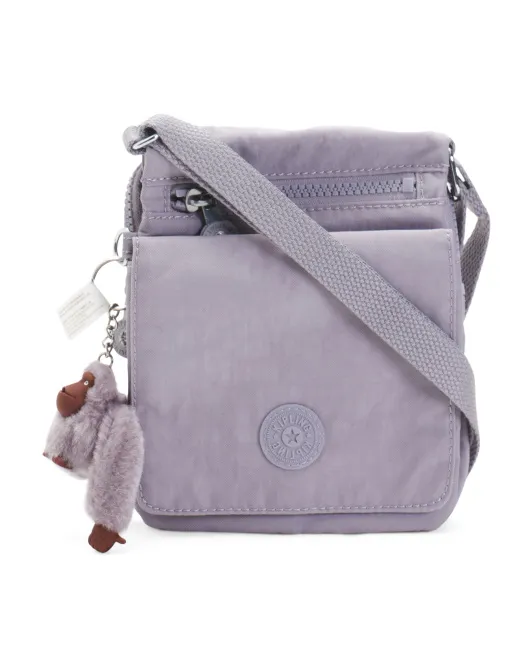 

Нейлоновая сумка через плечо New Eldorado Kipling, серый