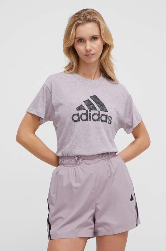 

Футболка adidas, фиолетовый