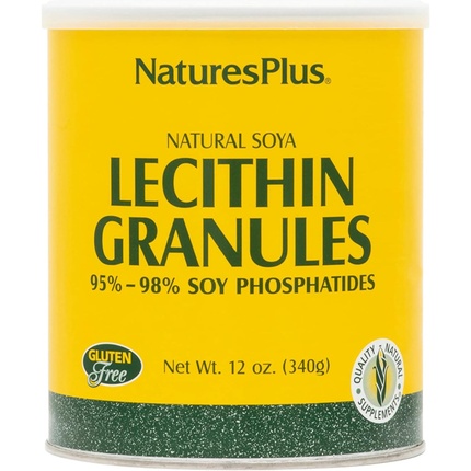 Naturesplus Лецитин в гранулах, 95% соевых фосфатидов, 12 унций, порошковая добавка, Nature'S Plus