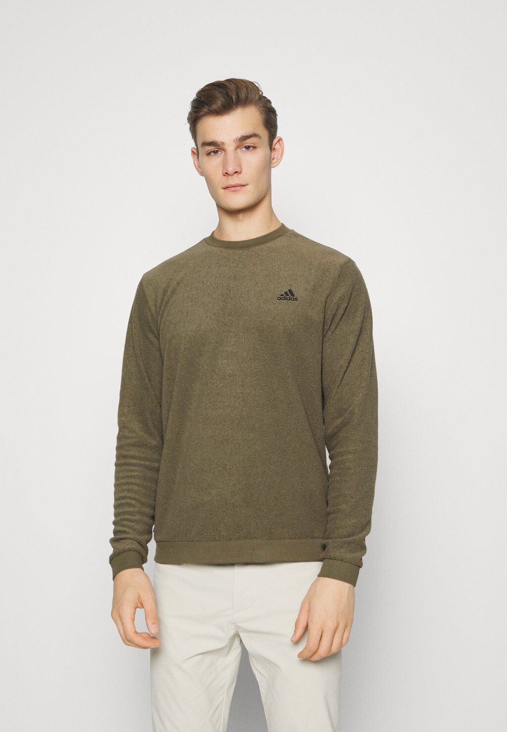 

Толстовка adidas Golf CORE CREW, цвет olive strata