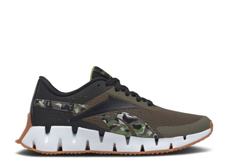 

Кроссовки Reebok ZIG DYNAMICA 2 J 'ARMY GREEN CAMO', зеленый