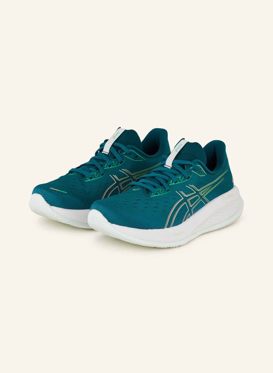 

Кроссовки gel-cumulus 26 ASICS, зеленый