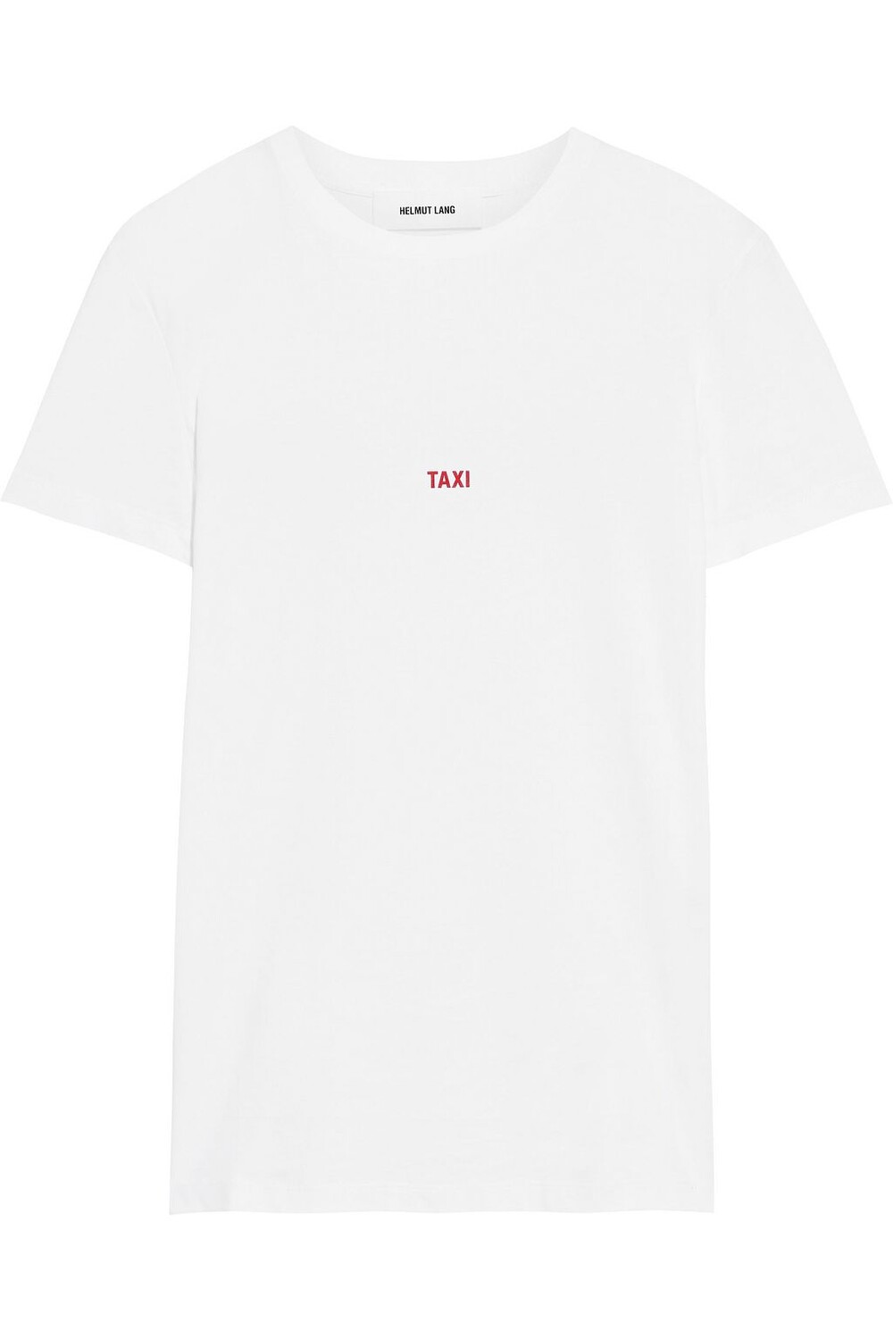

Футболка из хлопкового джерси с принтом Taxi HELMUT LANG, белый