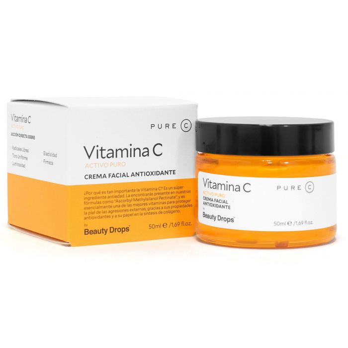 Крем для лица Pure C Vitamina C Crema Facial Antioxidante Beauty Drops, 50 ml