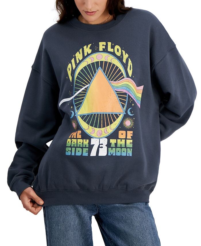 

Толстовка с рисунком Pink Floyd Grayson Threads, The Label, серый