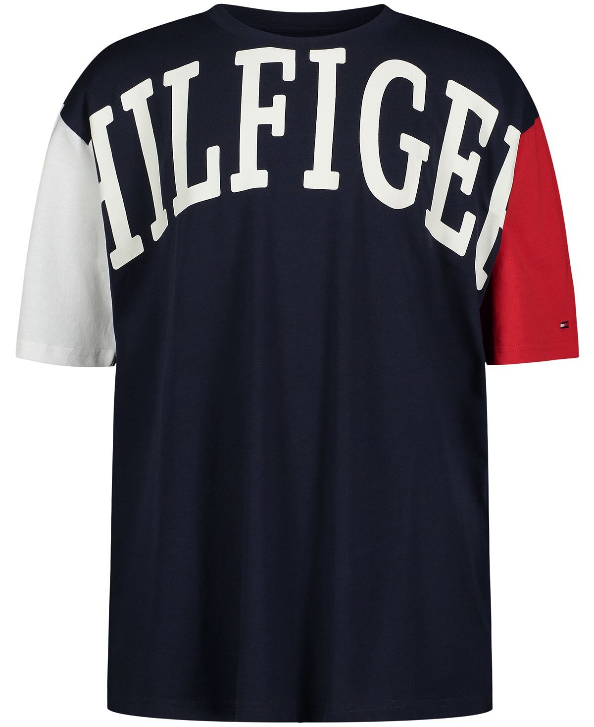 

Рубашка с короткими рукавами и большой грудью Big Boys Tommy Hilfiger