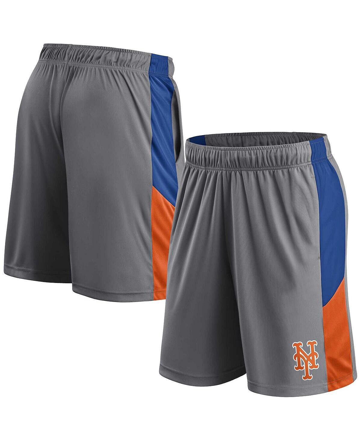 Мужские серые шорты Royal New York Mets Big and Tall Team Profile