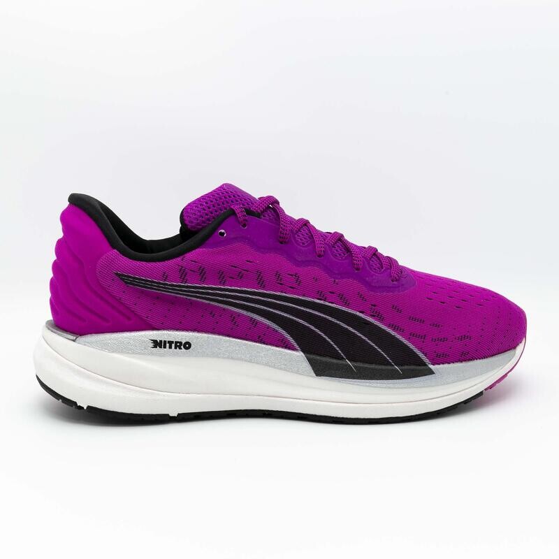 

Puma Magnify Nitro Wns фиолетовые женские спортивные кроссовки