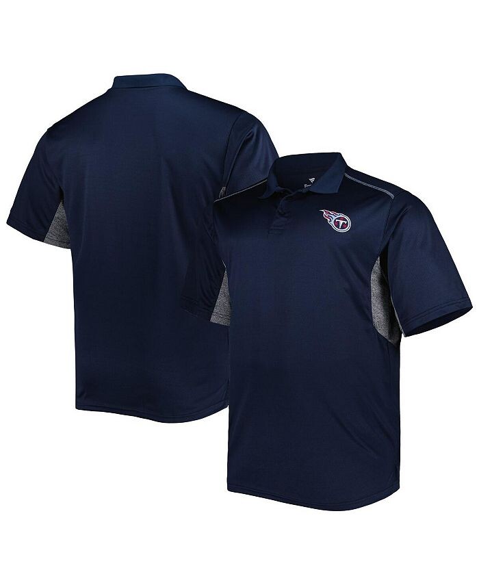 

Мужская темно-синяя рубашка-поло Tennessee Titans Big and Tall Team Fanatics, синий