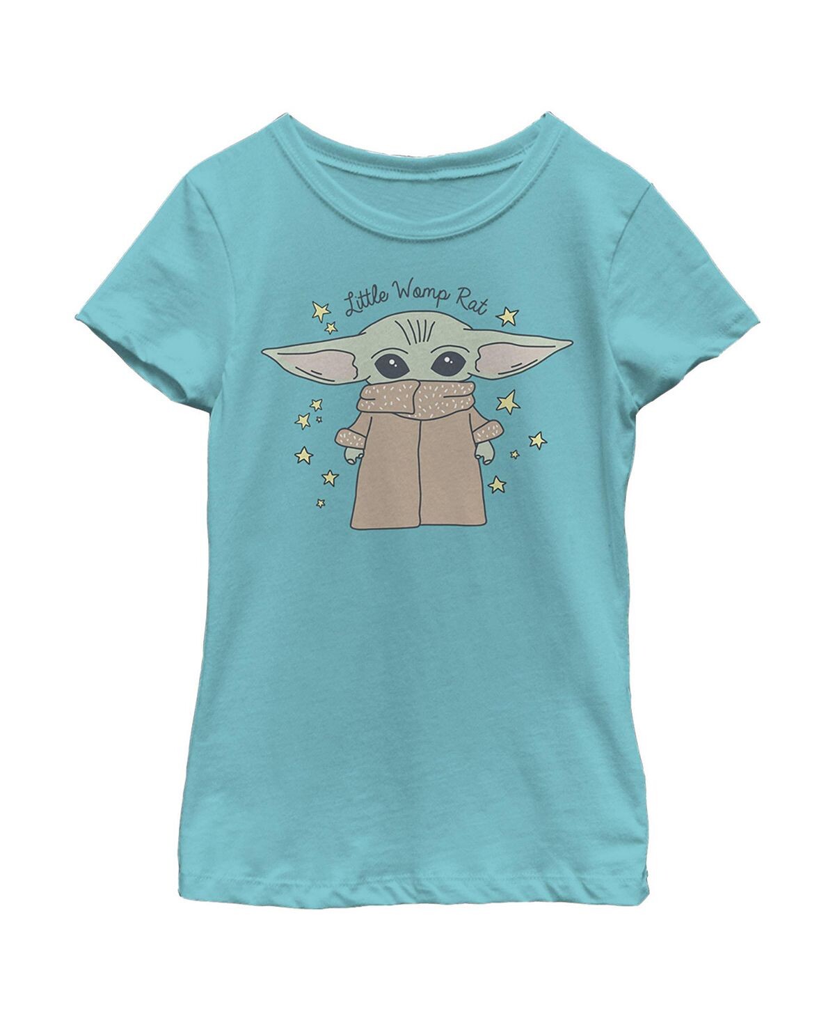 

Детская футболка «Звездные войны: Мандалорец» для девочек Little Womp Rat Children Disney Lucasfilm