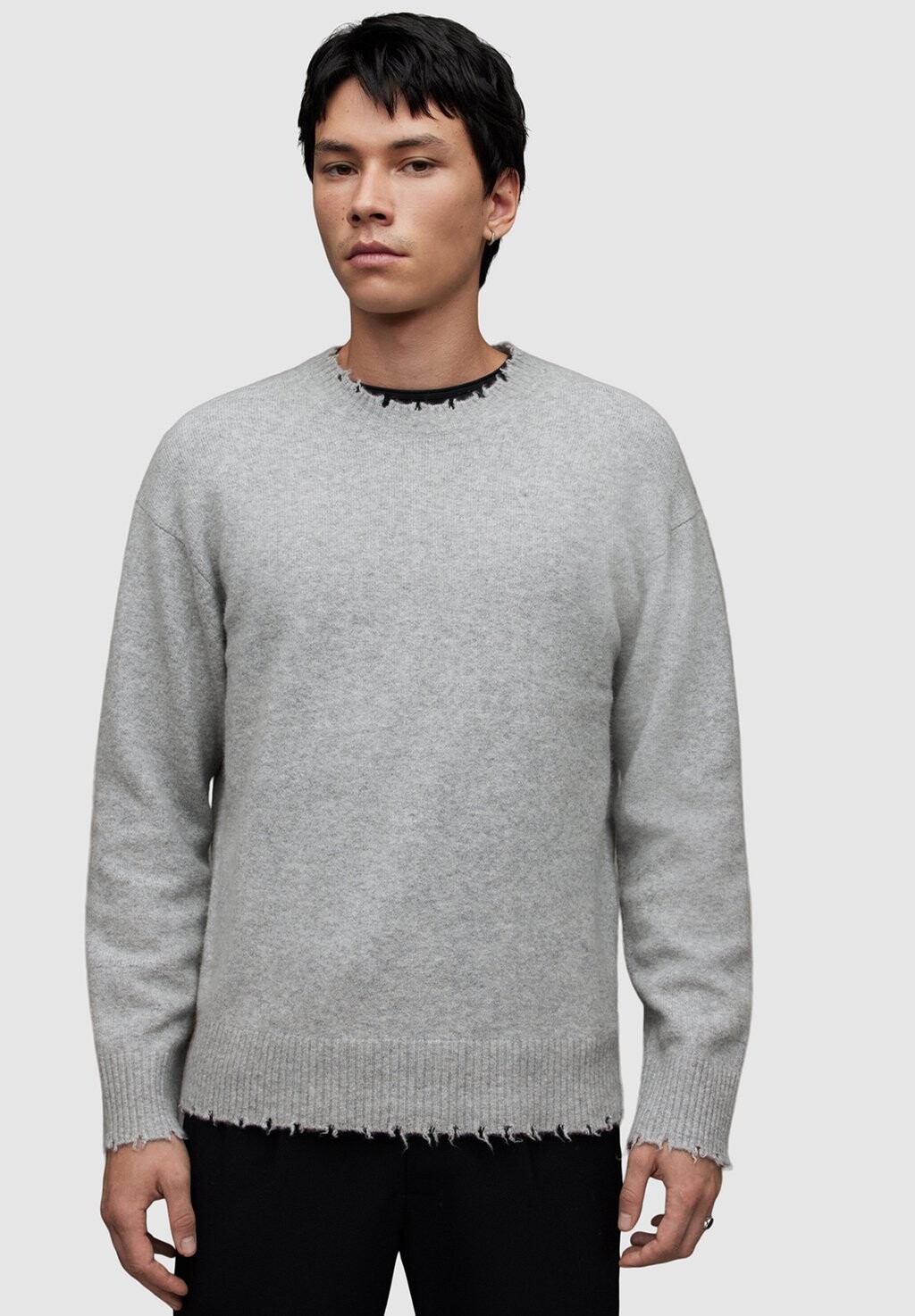 

Свитер LUKA CREW AllSaints, серый