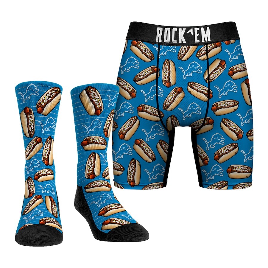 

Носки Rock Em Socks Detroit Lions